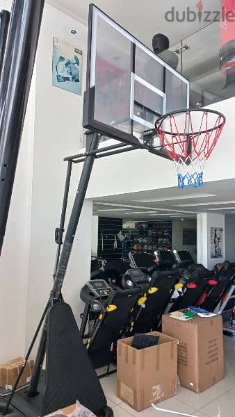 movable stand basketball