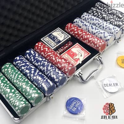 Diced poker set