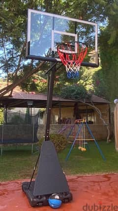 movable stand basketball