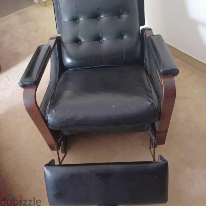 Reclining Leather Sofa chair 2