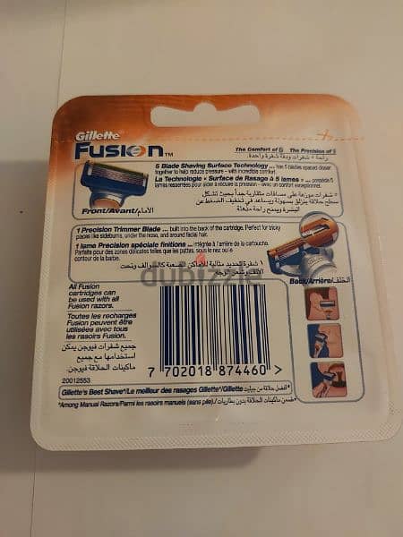 Gillette fusion razors refills for men 1