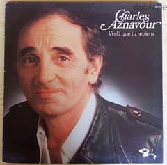 Charles Aznavour  Voilà que tu reviens _ VinyLP
