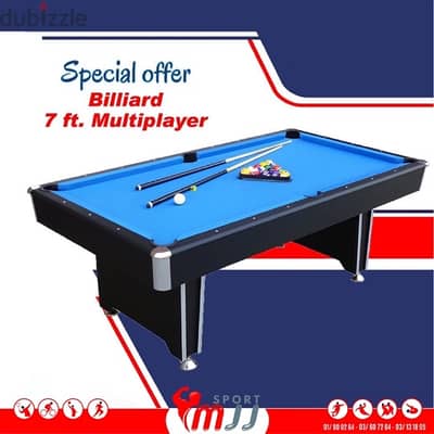 8ft Billiard Table