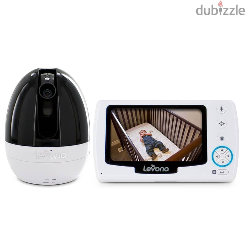 baby Monitor Levana Stella 4.3 inch. Pan/Tilt/Zoom Video ip camera 0