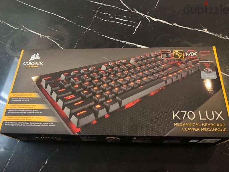 Gaming Keyboard Corsair K70 Lux Original price 120$ 1