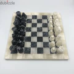 Chess set Gabbro Crystal