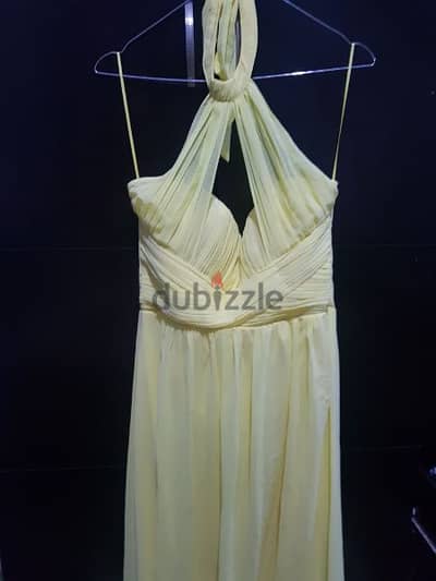 Long yellow dress size 40/42