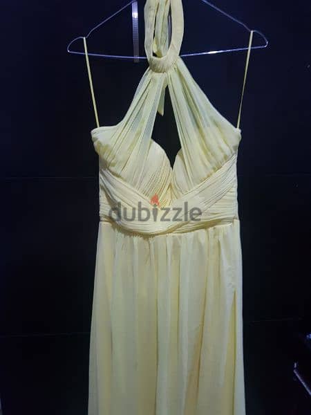 Long yellow dress size 40/42 0