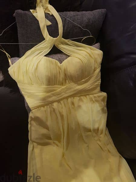 Long yellow dress size 40/42 1