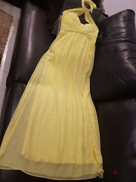 Long yellow dress size 40/42 2