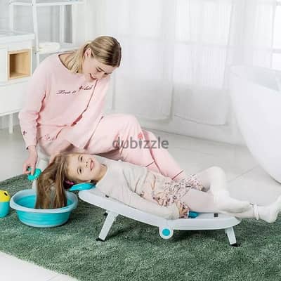 Kids hair bathing seat