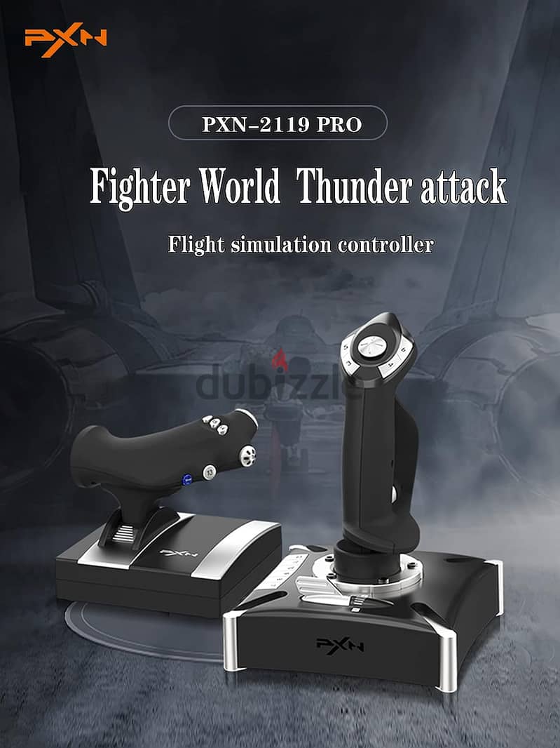 PXN-2119 Pro Flight simulator controls PS4 PC flight simulator 1