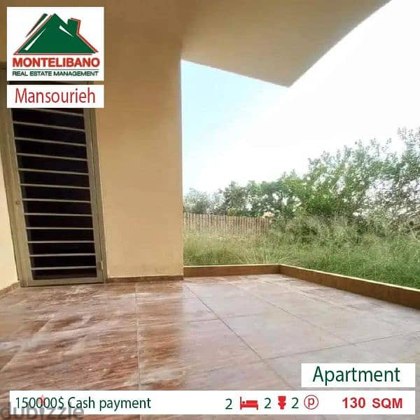 Apartment for sale in Mansourieh!!! 2