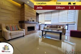 Jeita 220m2 | Duplex | Luxury | Prime Location | Open View |