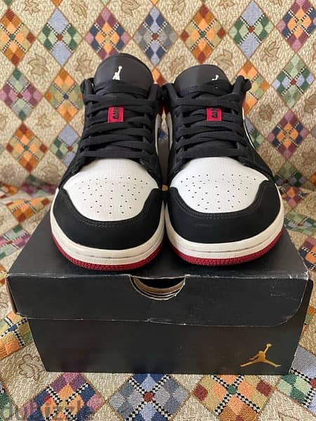 Jordan 1 low black toe 2019 3