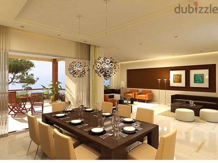 750 m2 triplex villa + 500 m2 garden+view for sale in Jiwar El Yarze 4
