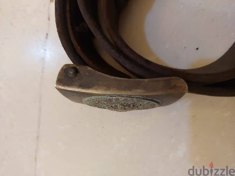 German Nazi Leather belt for the SA solidier  in world war Two WW II 6