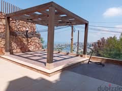 Furnished 450m2 apartment+40m2 garden+380m2 terrace for sale in Bsalim 0