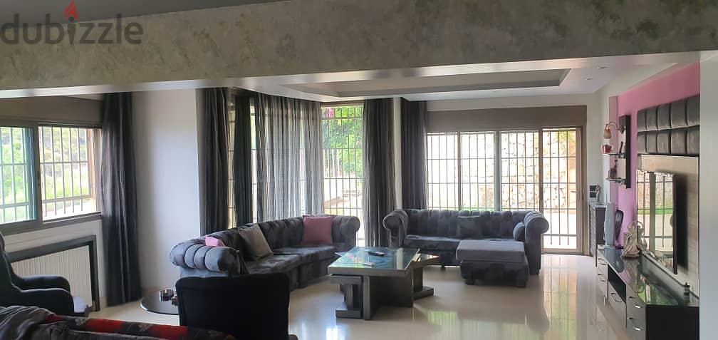 Furnished 450m2 apartment+40m2 garden+380m2 terrace for sale in Bsalim 2