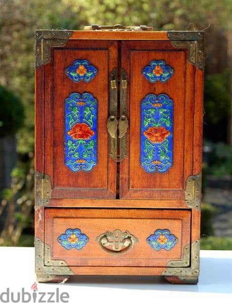 Superb Late 19th. century Chinese Jewellery wooden Box 4