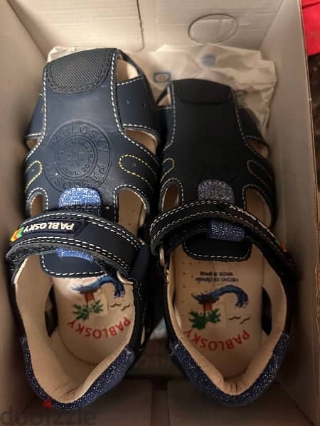 Pablosky Boys Sandals size 26 NEW 0