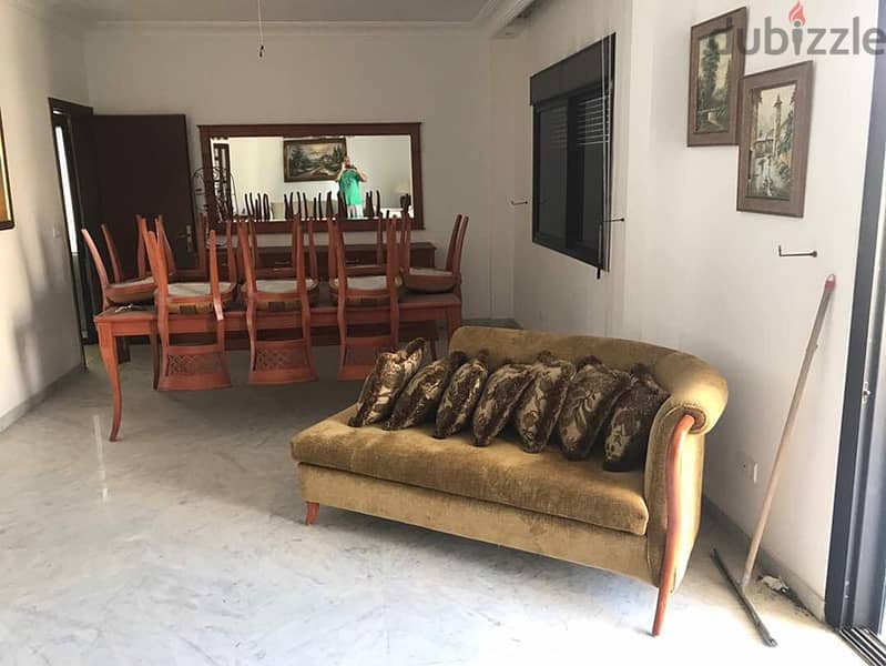 Furnished apartment for rent in kfaryassine 4