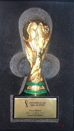 world cup final game trophy