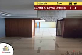 Ramlet Al Bayda 210m2 | Luxury | High-End | New | Sea View| P 0