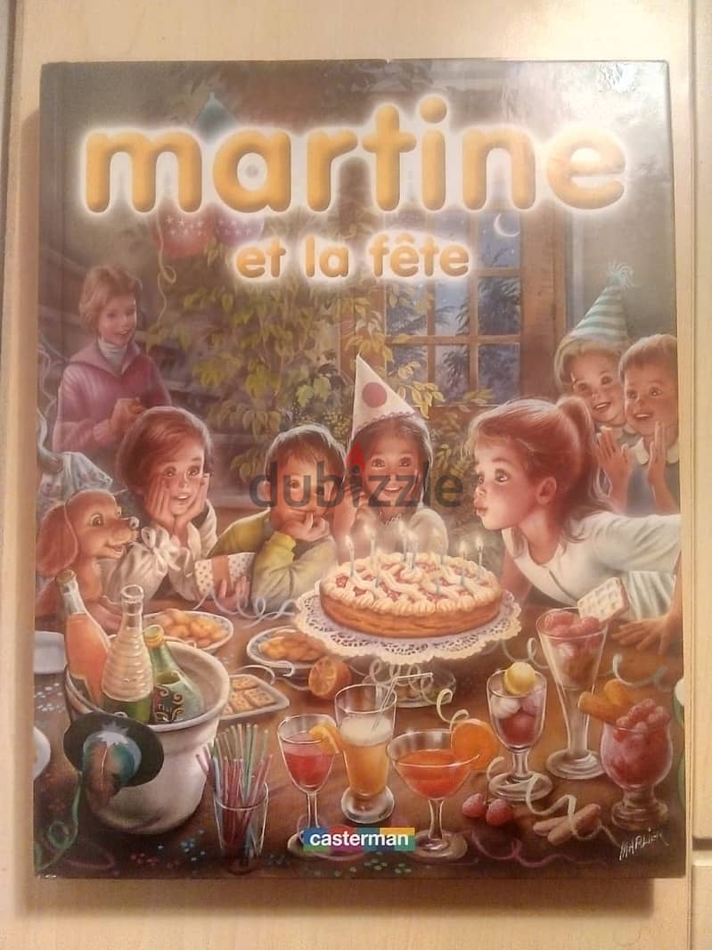MARTINE 4 livres hard cover Casterman - can be sold seperately 6