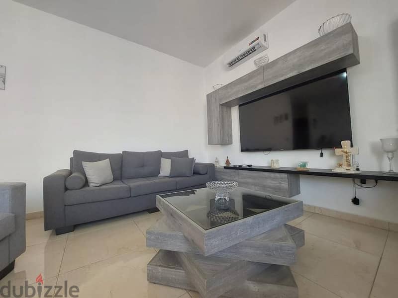 110 Sqm | Fully Renovated & Furnished Apartment For Sale In Fanar 1