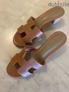 Reduced price - Hermes Oasis slippers size 36 0