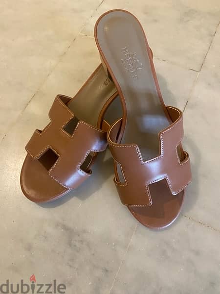 Reduced price - Hermes Oasis slippers size 36 2