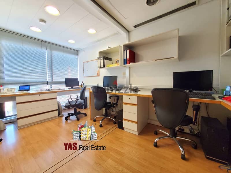 Zouk Mosbeh 90m2 | Deluxe Office | Decorated | Prime Location | TO 2