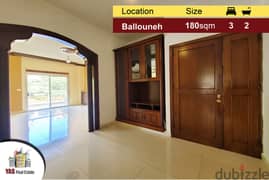 Ballouneh 180m2 | Well Maintained | Prime Location | Perfect Catch |TO 0