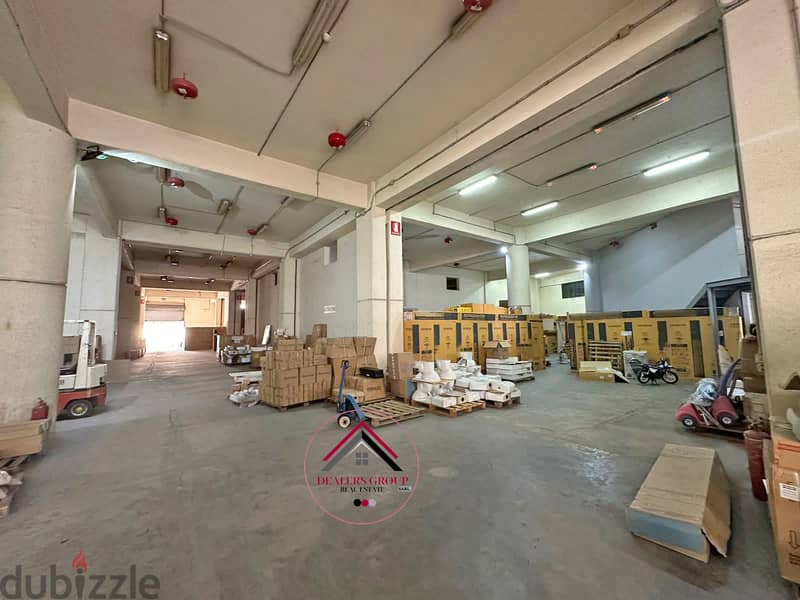 High Ceiling  spacious Warehouse for sale in Maten 1