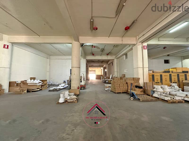High Ceiling  spacious Warehouse for sale in Maten 2