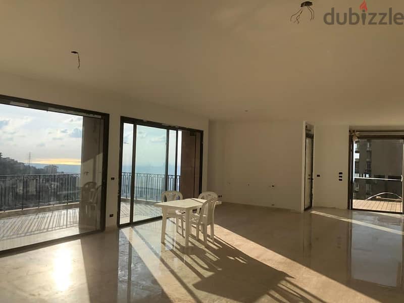 385m2 duplex apartment+terrace having open sea view for sale in Biyada 10