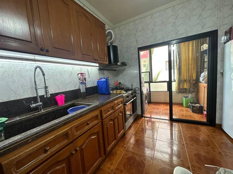 140 m2 apartment for sale in Aamchit شقة  للبيع في عمشيت 5