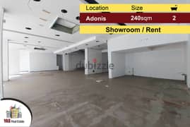 Adonis 240m2 | Showroom / Shop | Luxury | Rent | Prime Location |