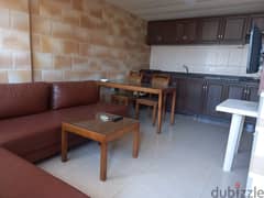 A decorated furnished 45 m2 chalet for rent in Kfar Aabida