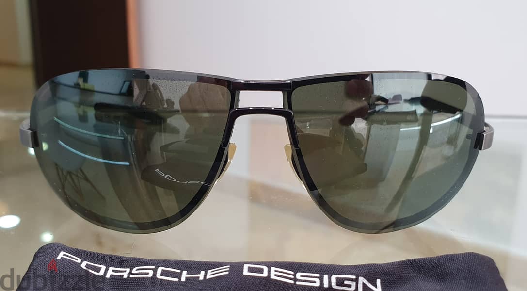 PORSCHE DESIGN Sunglasses with 2 colors exchangeable lenses 2