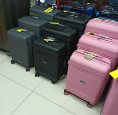 President Swiss set 3 bags suitcase trolley Polycarbonate