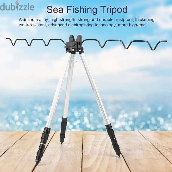 aluminium fishing tripod 1