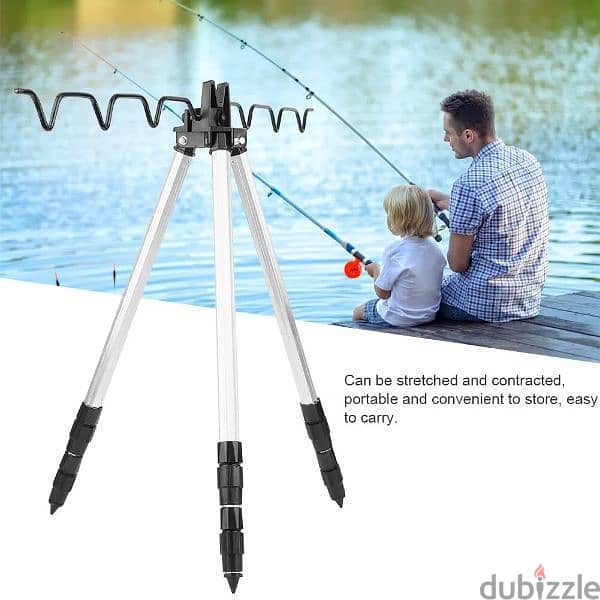 aluminium fishing tripod 2