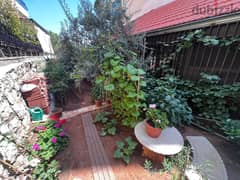 Apartment with terrace & garden for sale in Baabdat شقة مع حديقة للبيع