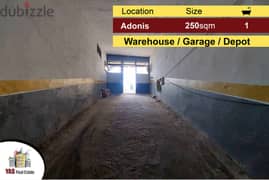 Adonis 250m2 | Warehouse / Depot / Garage | Well Maintained | Rent |IV
