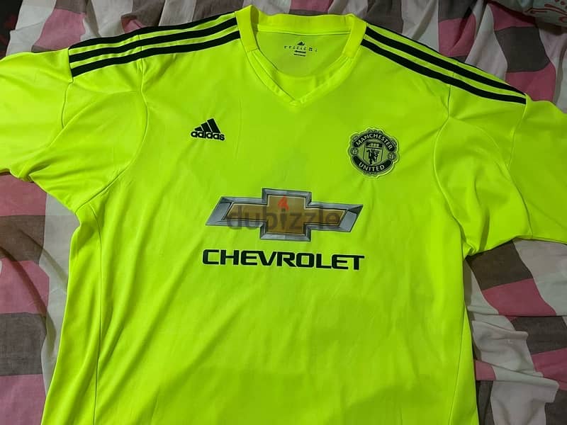 Manchester United De Gea 2015 away adidas jersey 2