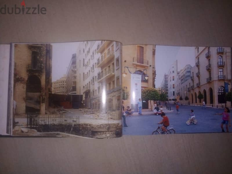 كتاب ذاكرة بيروت لايمن تراوي يحتوي على صور لبيروت قبل وبعد الحرب الاهل 8