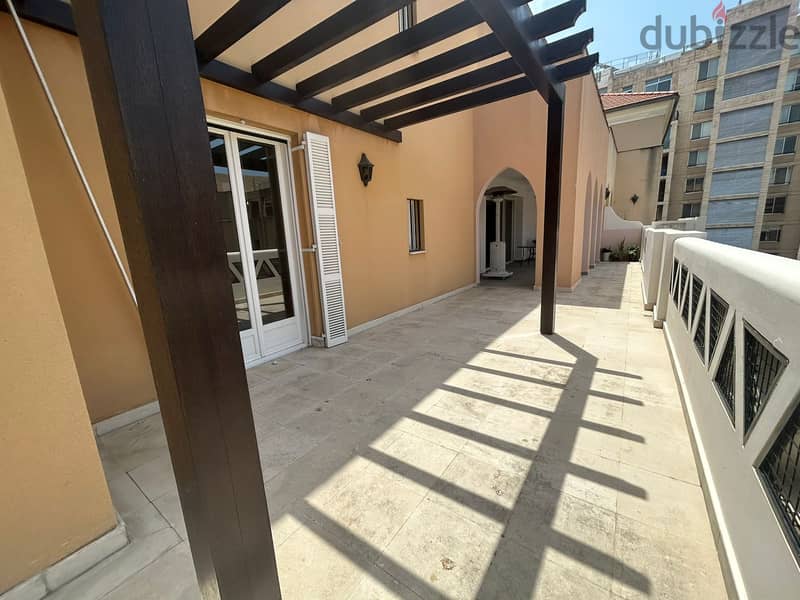 L12734- 3-Bedroom Apartment with Terrace for Sale in Saifi Village 1