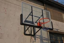 wall mounted basketball backboard
